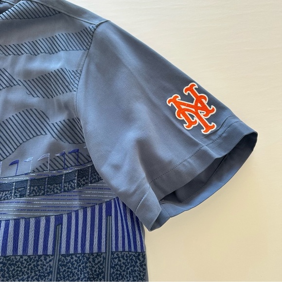 Tommy Bahama New York Mets NY Hawaiian Shirt Mens 3XL Royal 100% Silk - Picture 3 of 16